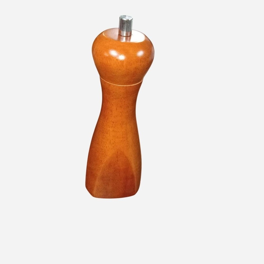Mid Century Modern Mr. Dudley Pepper Mill In Teak Wood With A Sleek Design